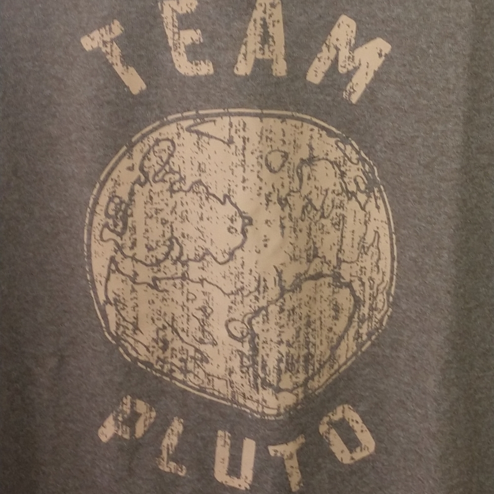 TEAM PLUTO Tee~didn't you feel bad for poor Pluto?